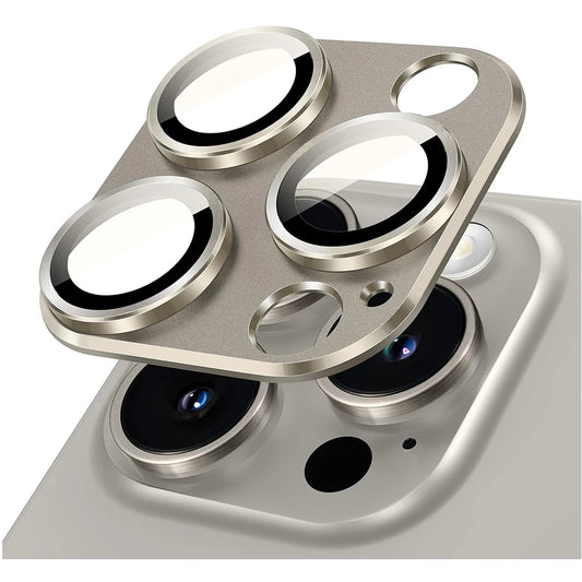 High Quality Titanium Camera Lens Protector, Anti-Scratch and Anti-Fingerprint Camera Protection