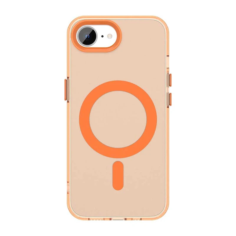 High Quality Silicone Case For iPhone, Shockproof Protection Case, Magnetic and Wireless Charging Case. Matte Material