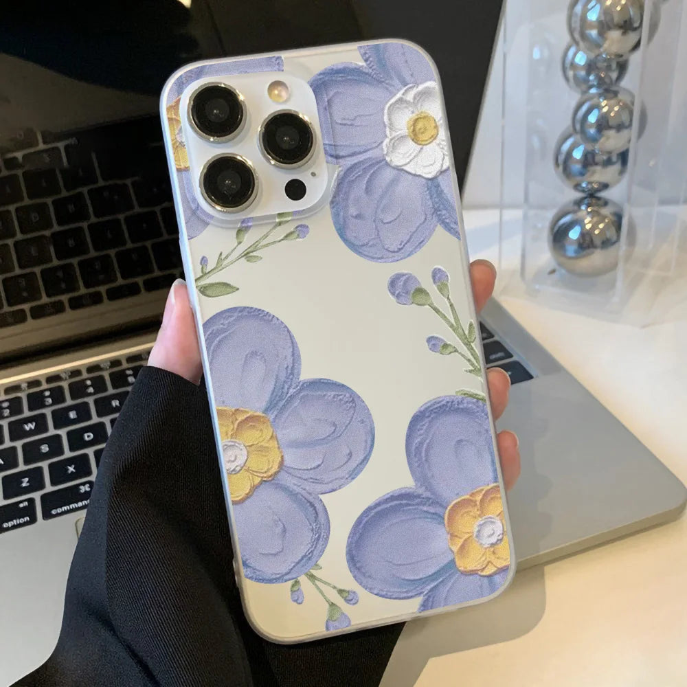 Premium Silicone Case, Little Cherry Design, Shock-proof Resistant Phone Case, All Around Protection