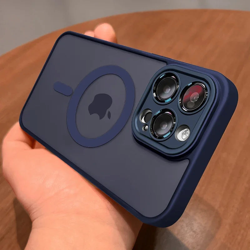 Premium Silicone Phone Cover, for MagSafe Wireless and Magnetic Charging, Shockproof Resistant Case For iPhone.