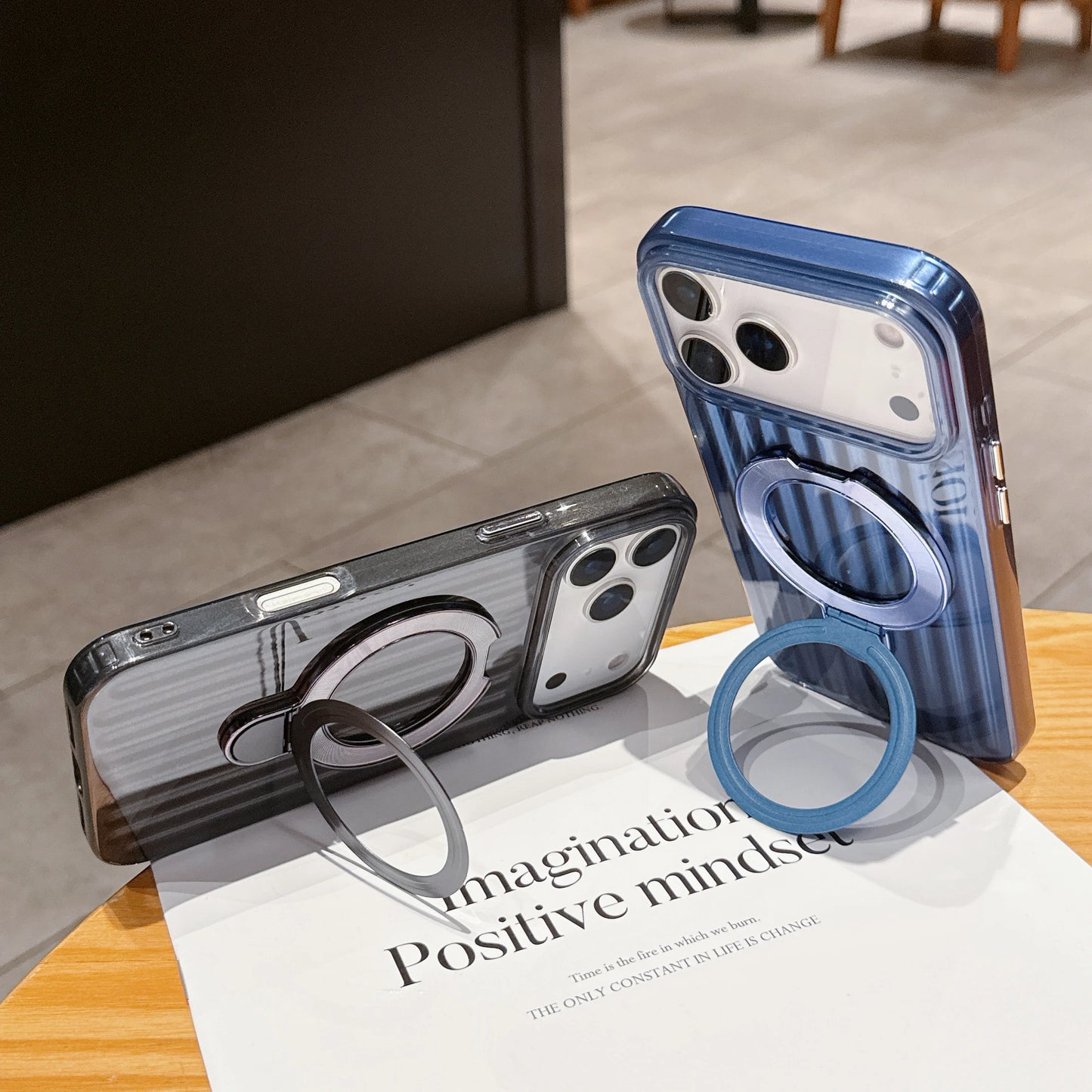 High Quality Corrugated Luggage Stripes iPhone Case