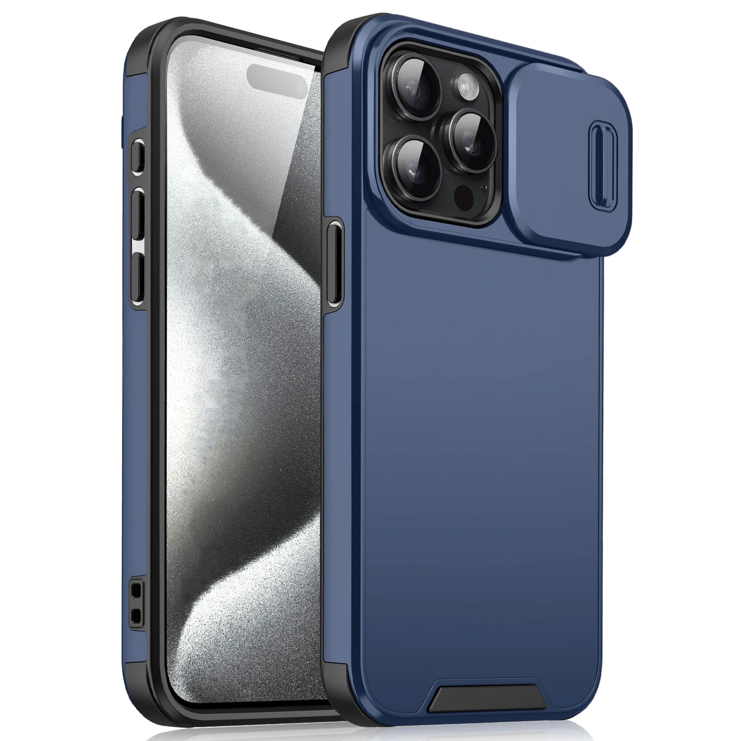 Premium Shockproof Case For iPhone with Camera Protection, Shockproof Case, Anti-Fingerprint Material