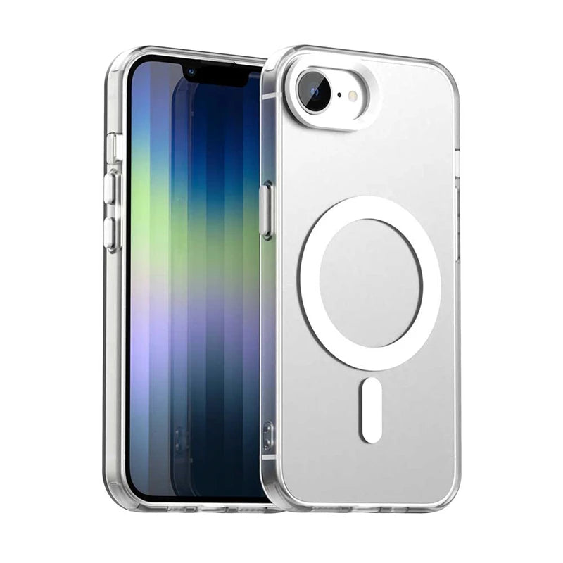 High Quality Silicone Case For iPhone, Shockproof Protection Case, Magnetic and Wireless Charging Case. Matte Material