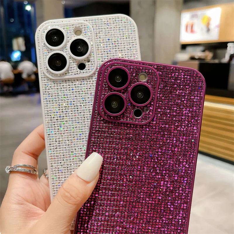 Premium Luxurious Glitter Case for iPhone, Magsafe Case With Camera Protection, Unique Design