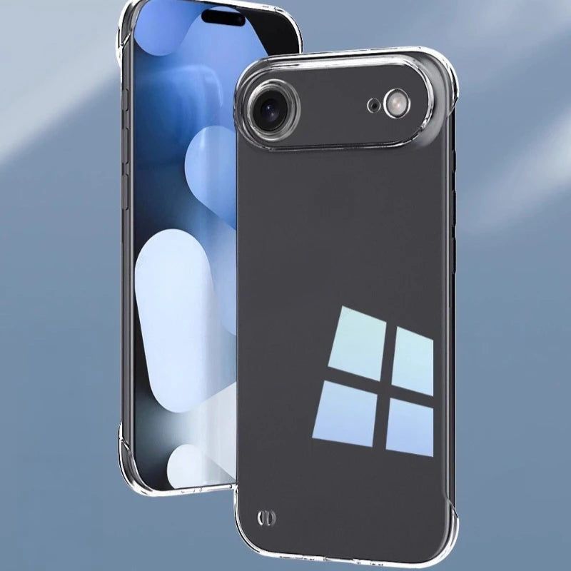 Premium Ultra Thin iPhone Case, Clear Frameless, Hard Material Phone Case For iPhone, Shockproof Resistant