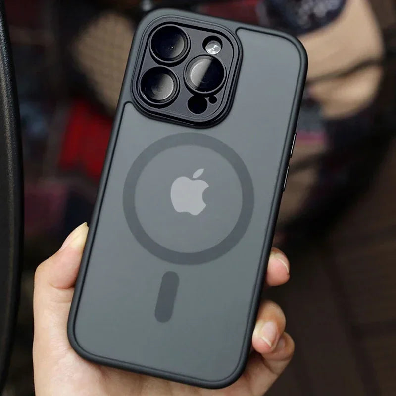 Premium Silicone Phone Cover, for MagSafe Wireless and Magnetic Charging, Shockproof Resistant Case For iPhone.