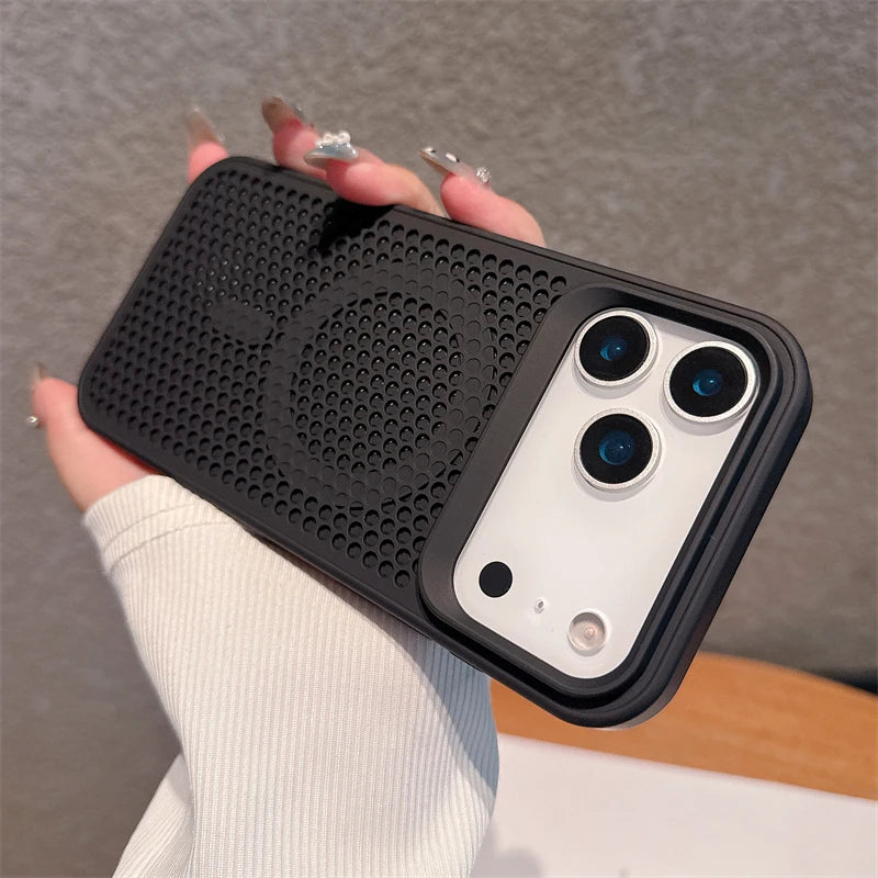 High Quality iPhone Case, Magnetic for Mag Safe Charging, Heat Design Case for iPhone, Shockproof Resistant and Hard Cover