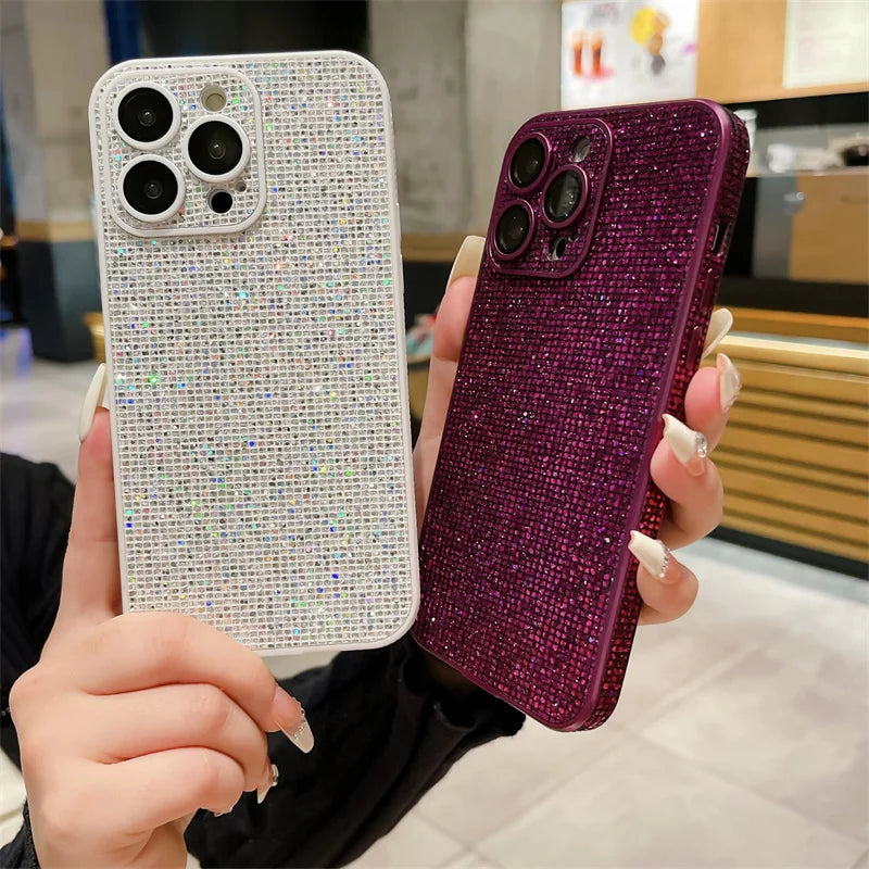 Premium Luxurious Glitter Case for iPhone, Magsafe Case With Camera Protection, Unique Design