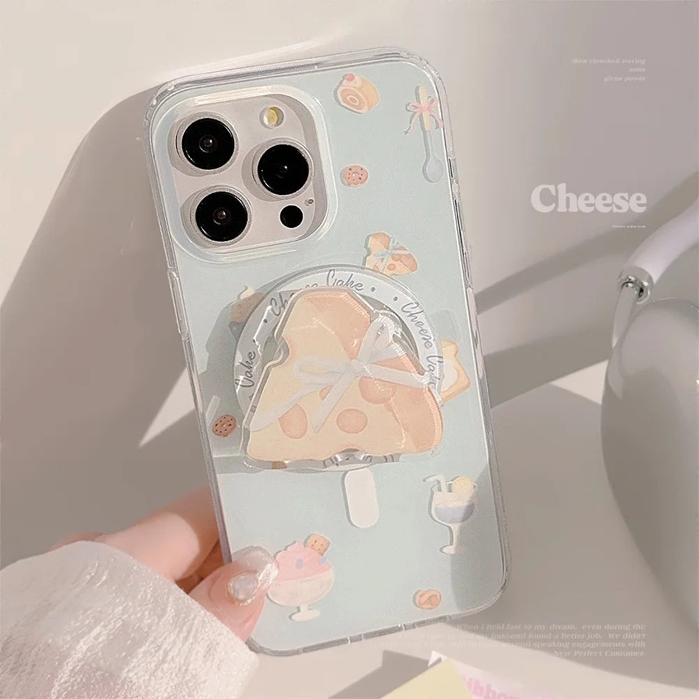 High Quality iPhone Case, Dual Magnetic and Wireless Charging Phone Case For iPhone, Shock-proof Resistant and Anti-fingerprint Phone Case