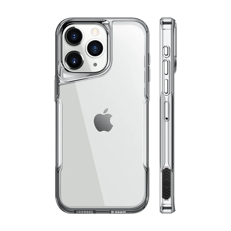 High Quality Silicone Case For iPhone, Plating With Soft Rubber Border Case, Anti-Fingerprint and Anti-Scratch, Transparent Material