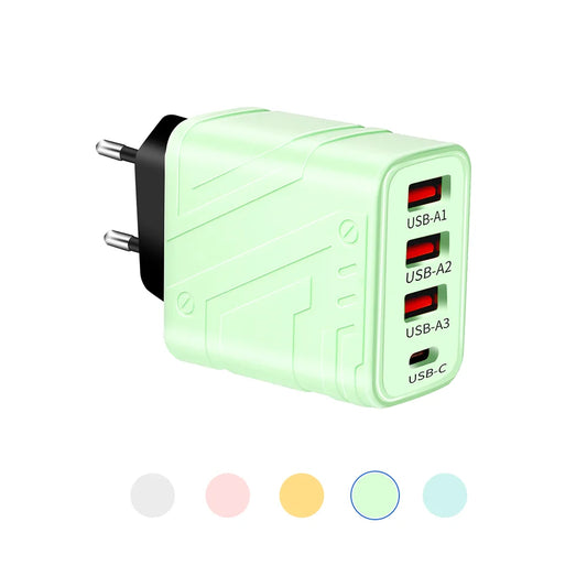 Premium USB C Charger For iPhone or Android, 5V/2A USB Fast Charger, Type C Mobile Phone Charger Power For iPhone