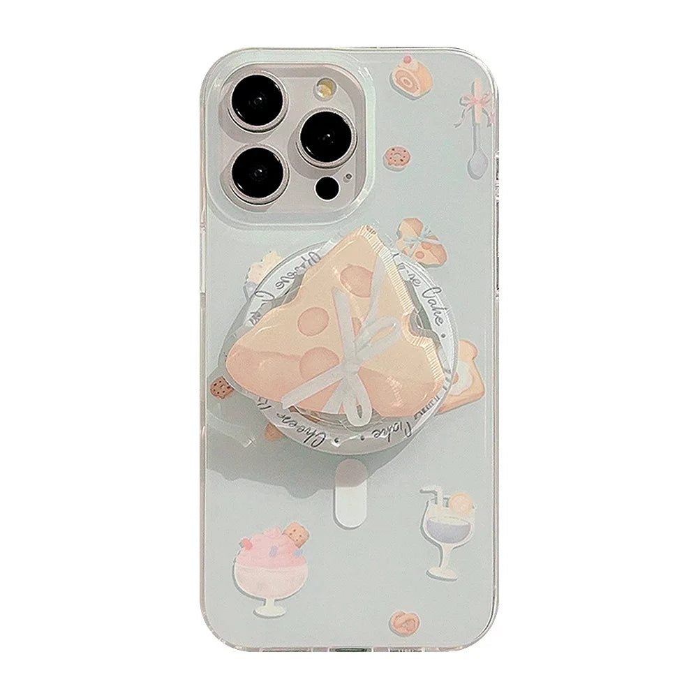 High Quality iPhone Case, Dual Magnetic and Wireless Charging Phone Case For iPhone, Shock-proof Resistant and Anti-fingerprint Phone Case