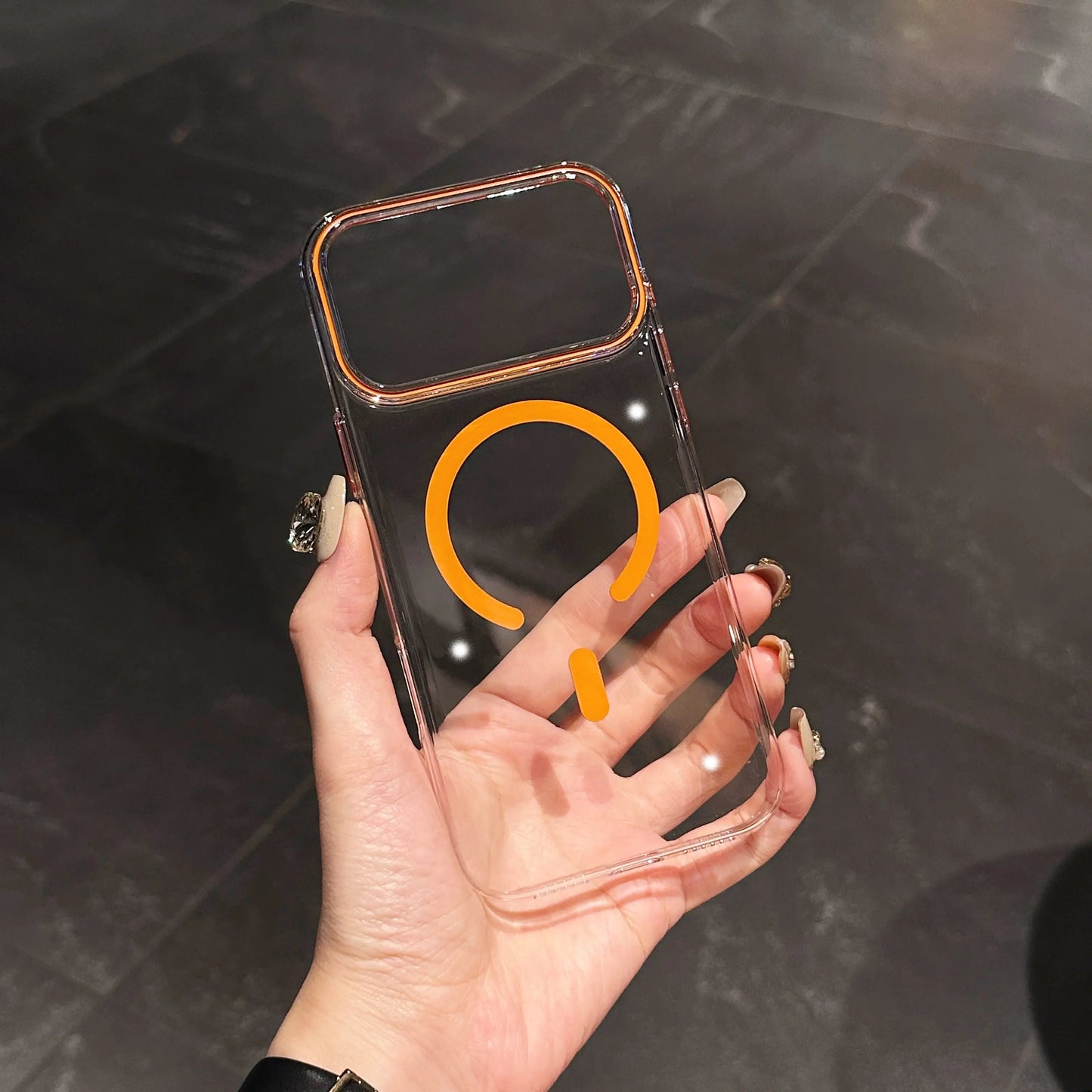 High Quality Clear Phone Case, Magnetic Phone Case For iPhone, Shockproof Resistant, Wireless Charging for Mag Safe Phone Case, Hard Back Cover