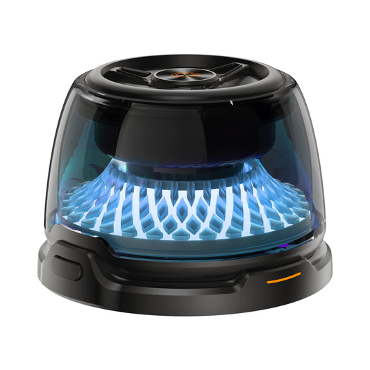Premium Wireless Charger for iPhone with Colorful LED, Bluetooth Speaker, Portable and Fast Charging, Magnetic Wireless Charging for iPhone