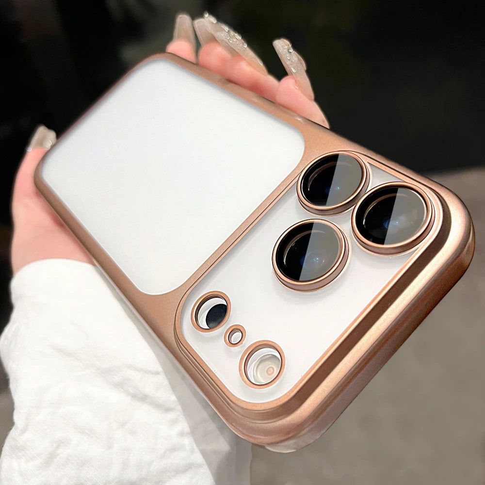 Luxury Matte Translucent Case For iPhone, All Around Protection, Camera Lens Protection iPhone Case