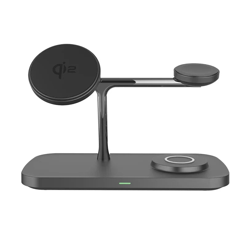 High Quality 3 in 1 Magnetic Charging Station for iPhone, iWatch and Air Pods, Wireless Charger Station