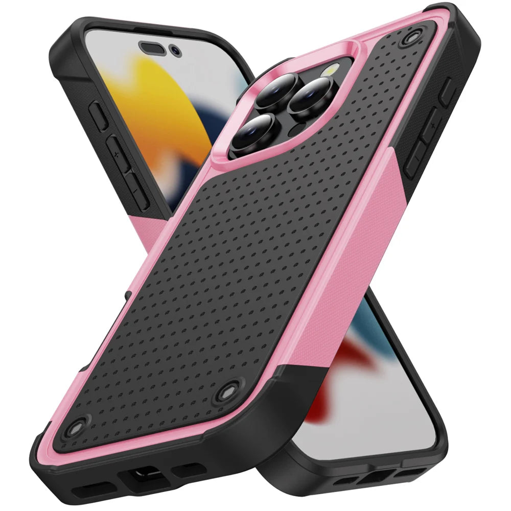 Military Grade Armor Phone Case For iPhone, Shockproof Cover Bumper, All Around Protection Phone Case