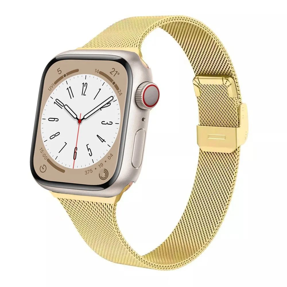 Premium Metal Strap for Apple Watch Series 38MM, 40MM, 41MM, 42MM, 44MM, 45MM,