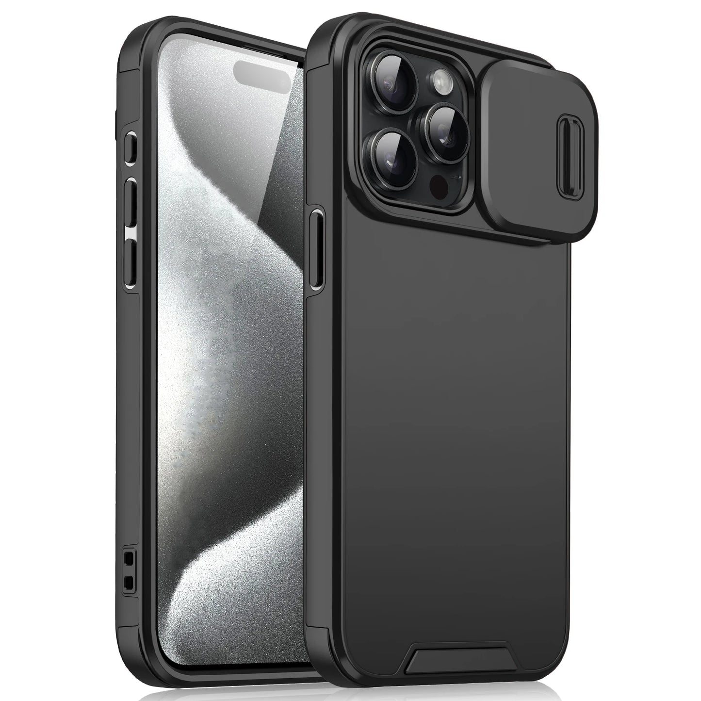 Premium Shockproof Case For iPhone with Camera Protection, Shockproof Case, Anti-Fingerprint Material