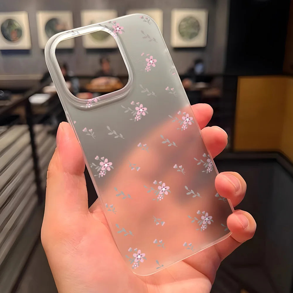 Premium Silicone Case, Little Cherry Design, Shock-proof Resistant Phone Case, All Around Protection