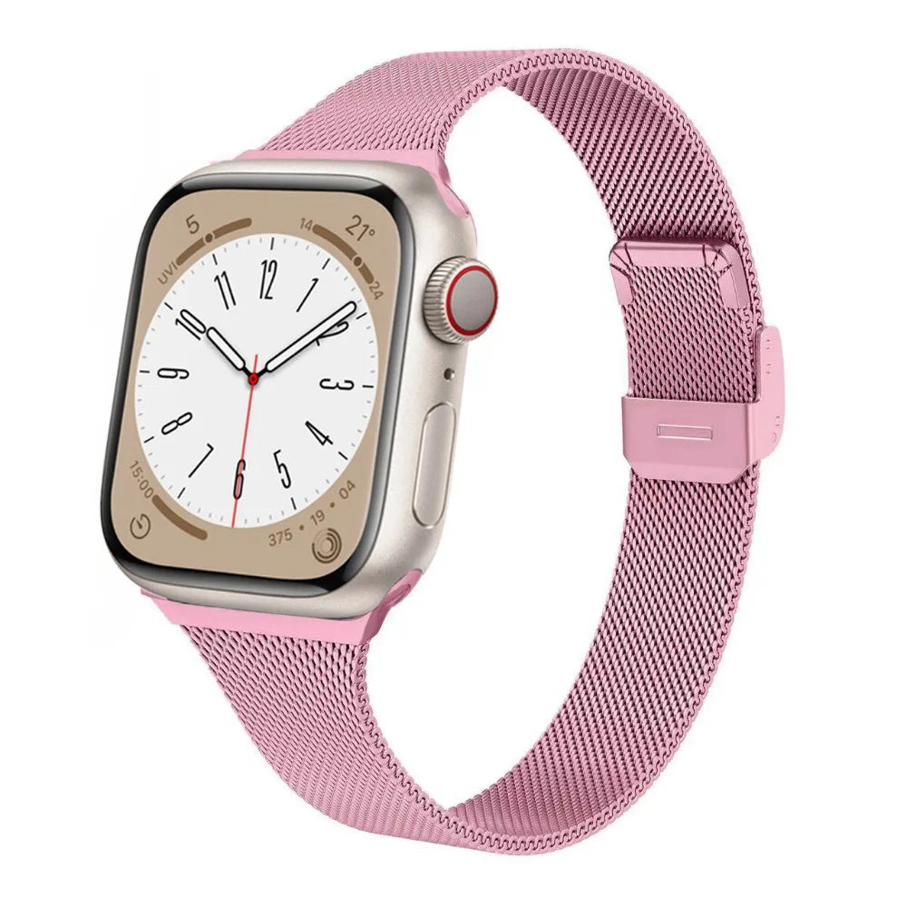 High Quality Metal Strap for Apple Watch 44mm 40mm 45mm 41mm 42mm 38mm 49mm, Metal Bracelet for iWatch Series Ultra 8 7 6 5 4 3 SE 44.