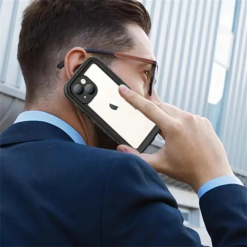 High Quality iPhone Case, Waterproof Cases for Diving,  360 Protection, Shockproof Protect Cover