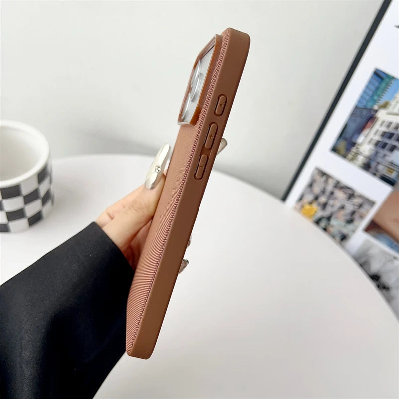 Premium Tech Fabric Woven Magnetic Phone Case for Mag Safe, Shockproof Cover, Anti-scratch and Anti-fingerprint Phone Case