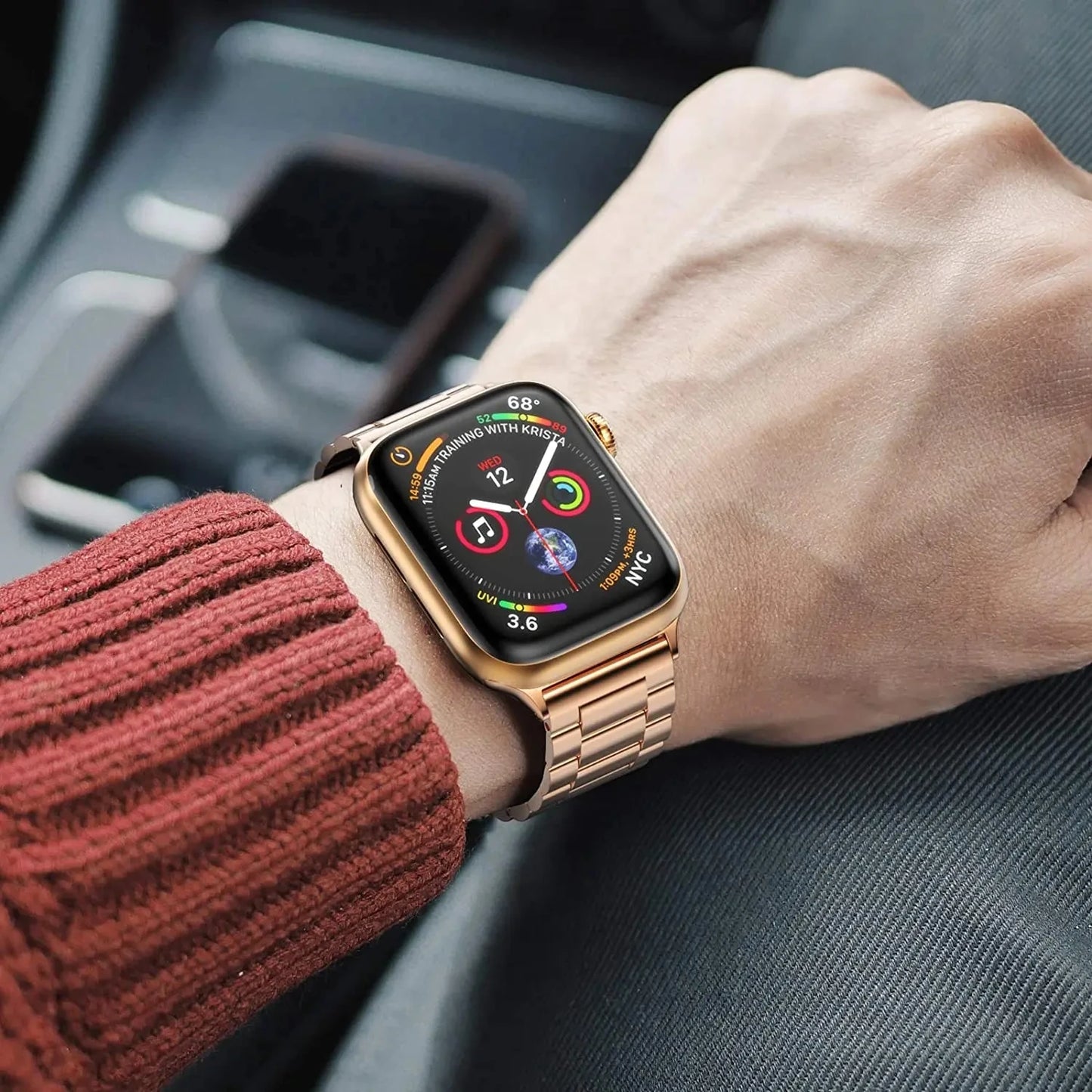 High Quality Strap For Apple Watch, Band 44mm 40mm 45mm 41mm Ultra 2 49mm 42mm 44 45 mm, Steel Material, Series 7 8 9 -4 5 6