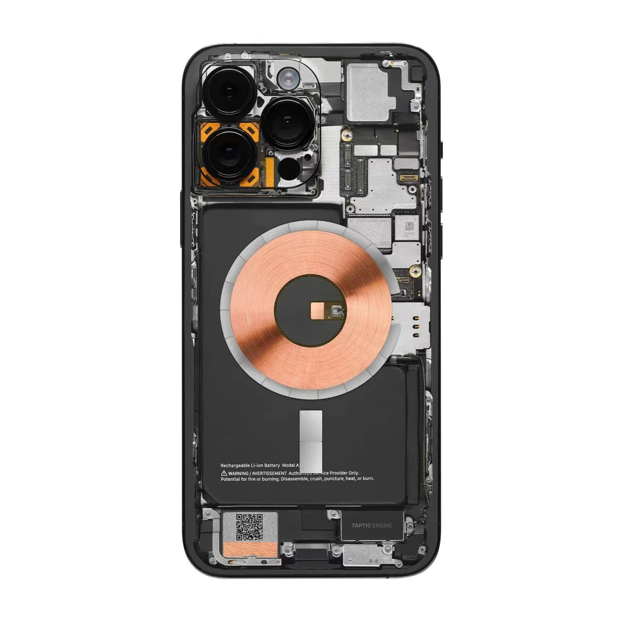 Premium Tear Down Skin Case for iPhone, Back Screen Protector Cover, Unique Design Phone Case