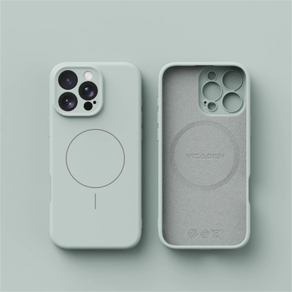 High Quality iPhone Case For Mag Safe, Premium Silicone Phone Case for iPhone, Camera Protection Cover