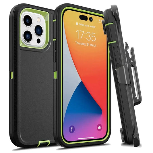 Military Heavy Duty Armor Phone Case For iPhone, Shockproof Protection Cover, All Around Protection Phone Case