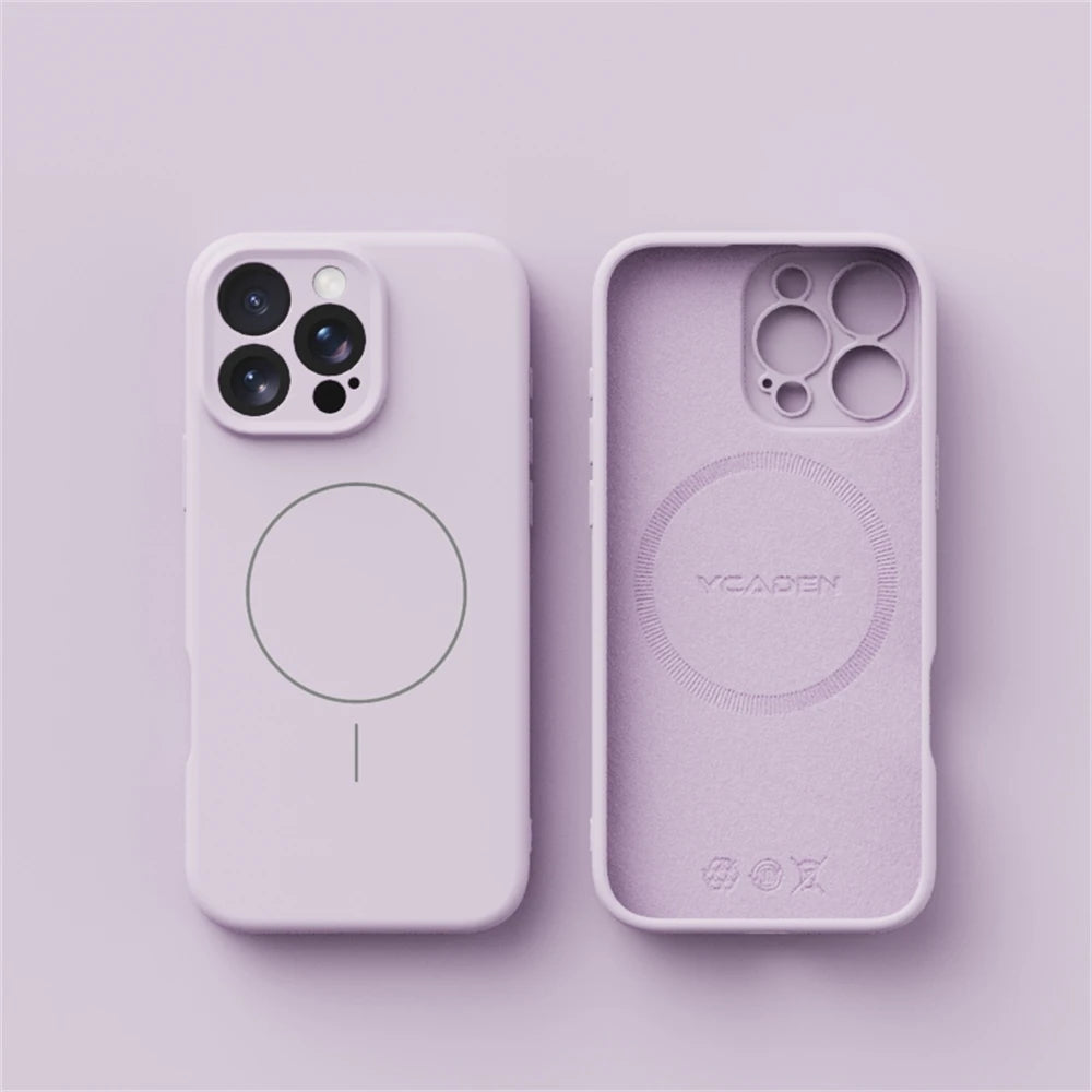 High Quality iPhone Case For Mag Safe, Premium Silicone Phone Case for iPhone, Camera Protection Cover