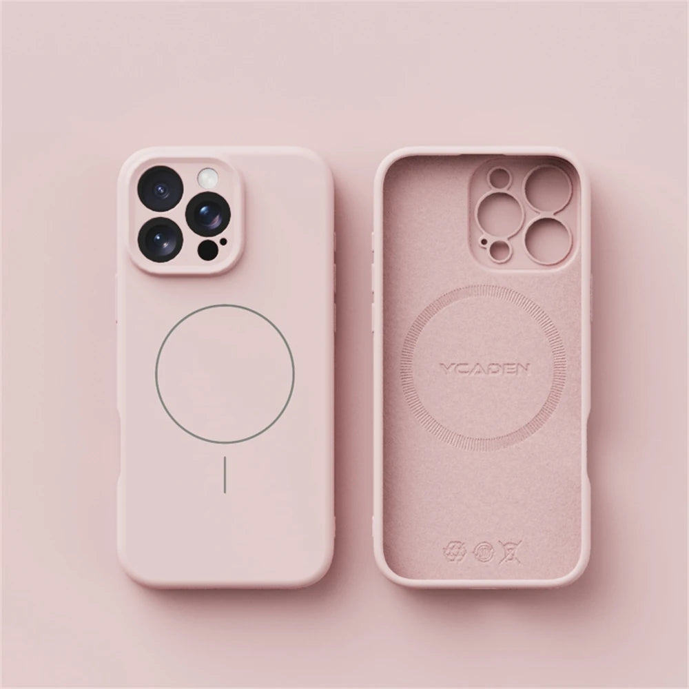 High Quality iPhone Case For Mag Safe, Premium Silicone Phone Case for iPhone, Camera Protection Cover