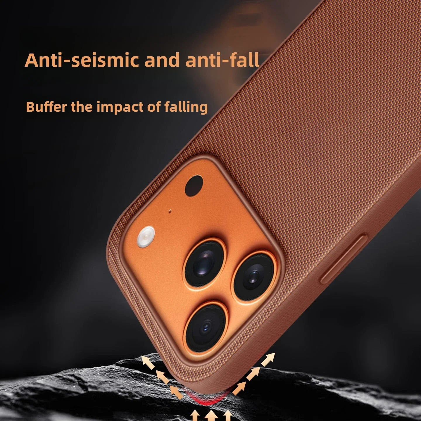 High Quality Technology Woven Case for iPhone, Mag Safe Magnetic and Wireless Charging Phone Case, Shockproof Protection