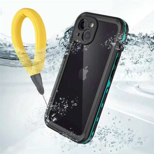 High Quality iPhone Case, Waterproof Cases for Diving,  360 Protection, Shockproof Protect Cover
