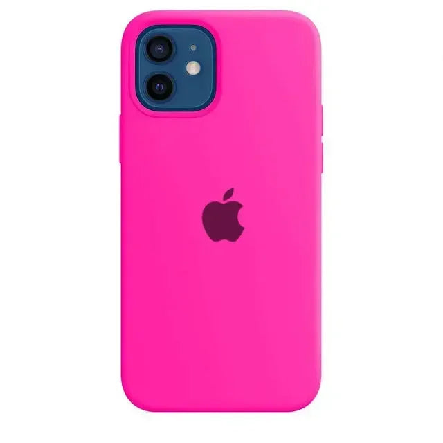 Premium Silicone Cases For iPhone 16 14 15 13 12 Pro, High Quality Material, Shockproof Resistant, Anti-Scratch and Anti-Fingerprint