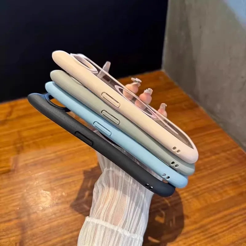 Premium Transparent Case For iPhone, Mag Safe Case for iPhone, Wireless Charging Cover, All Around Protection Phone Case