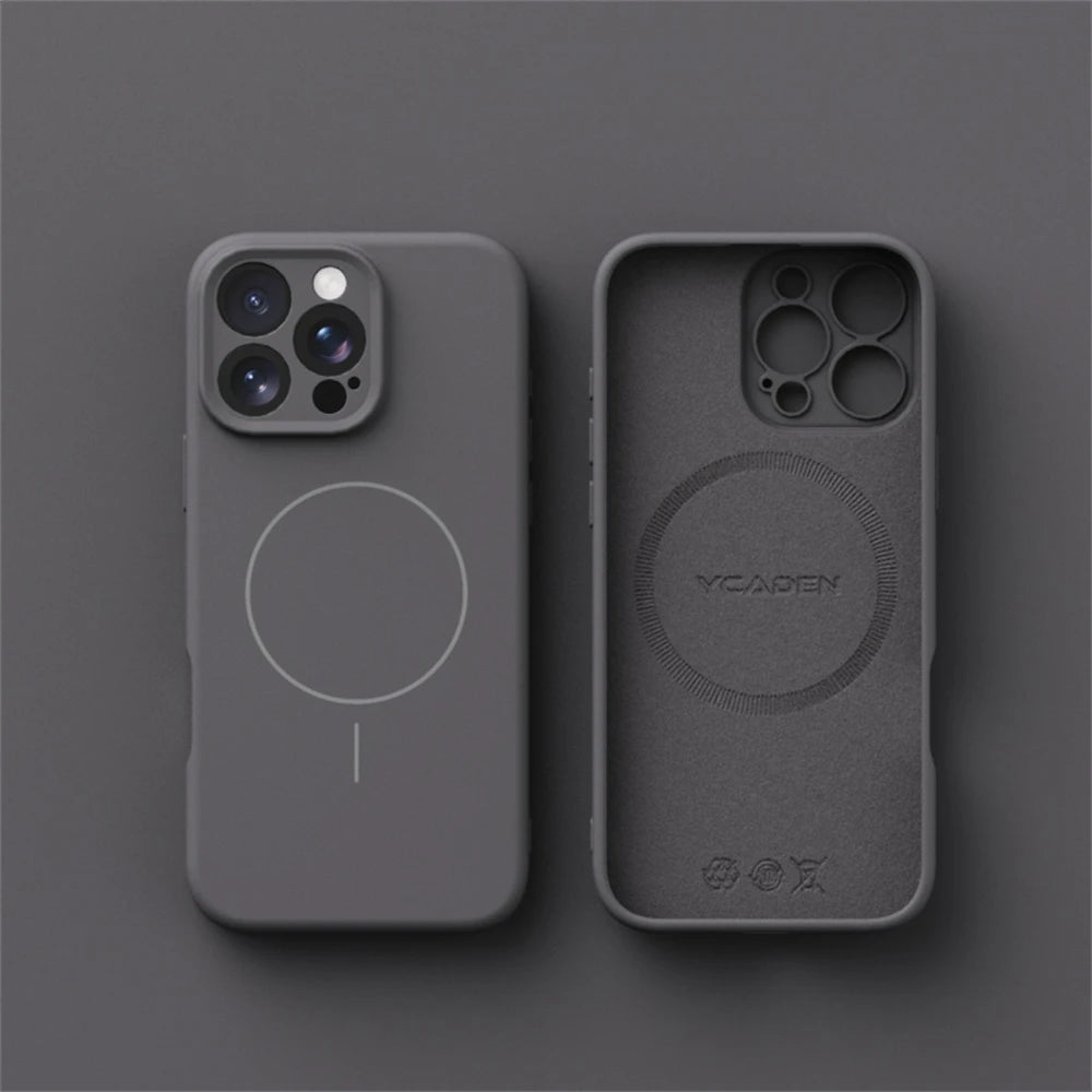 High Quality iPhone Case For Mag Safe, Premium Silicone Phone Case for iPhone, Camera Protection Cover