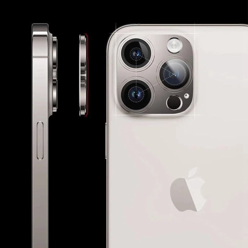 High Quality Metal Camera Lens Protector Glass, Premium Material for back Camera.