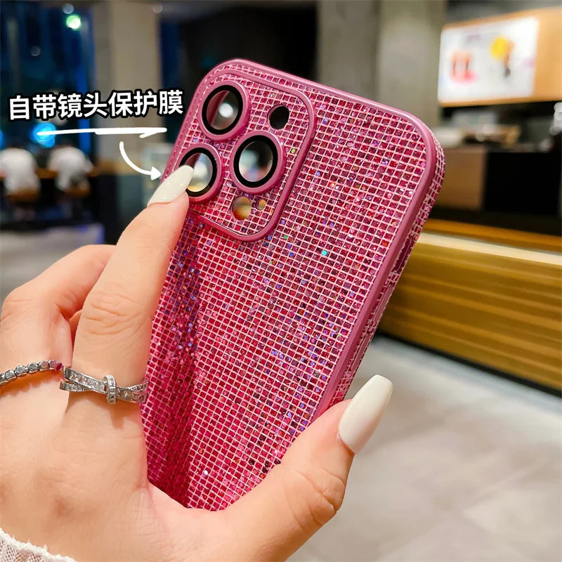 Premium Luxurious Glitter Case for iPhone, Magsafe Case With Camera Protection, Unique Design