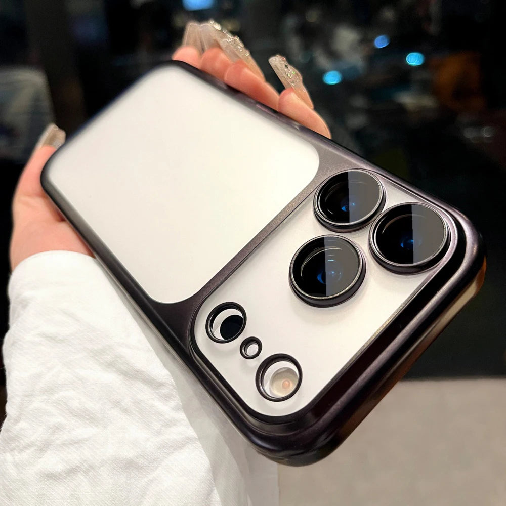 Luxury Matte Translucent Case For iPhone, All Around Protection, Camera Lens Protection iPhone Case