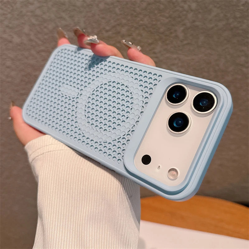 High Quality iPhone Case, Magnetic for Mag Safe Charging, Heat Design Case for iPhone, Shockproof Resistant and Hard Cover