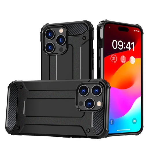 Military Armor Case For iPhone, Shockproof Protection Back Cover, Anti-finger Print Phone Case