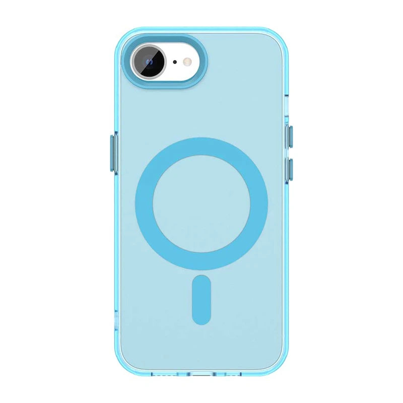 High Quality Silicone Case For iPhone, Shockproof Protection Case, Magnetic and Wireless Charging Case. Matte Material