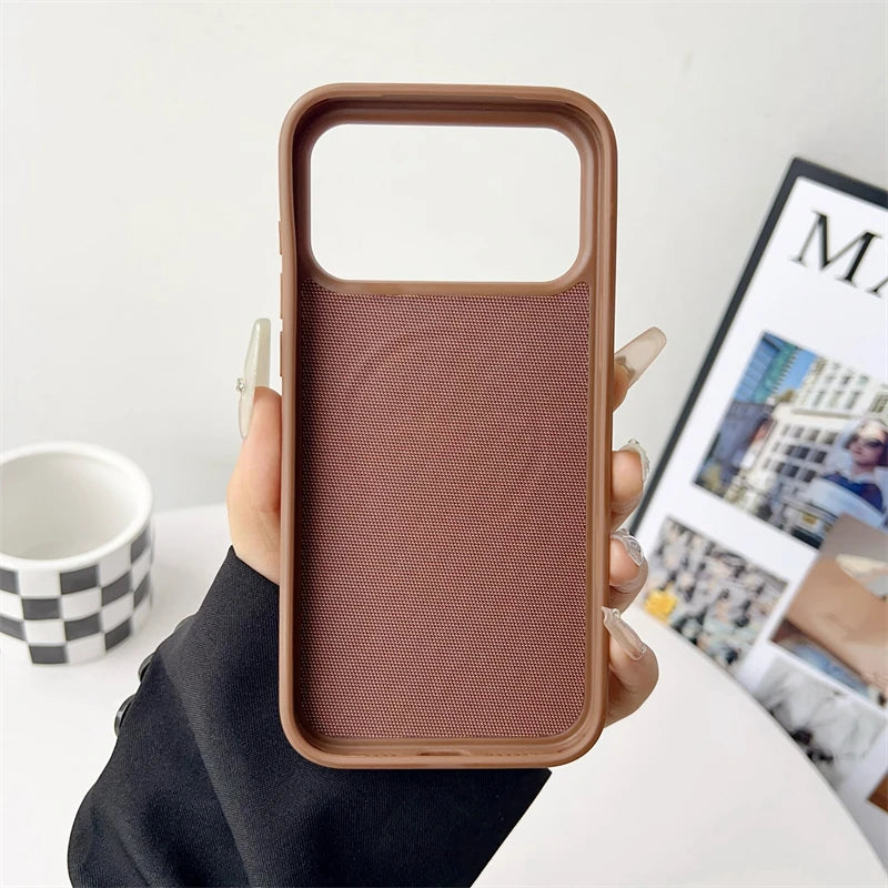 Premium Tech Fabric Woven Magnetic Phone Case for Mag Safe, Shockproof Cover, Anti-scratch and Anti-fingerprint Phone Case