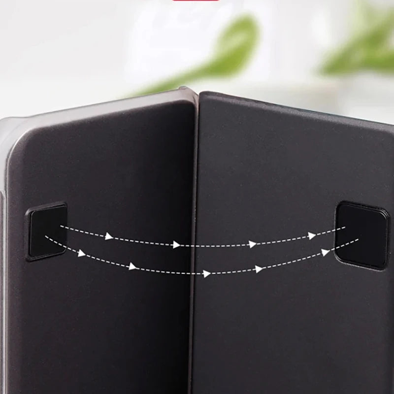 High Quality 360° Full Protected Flip Mirror Phone Case For iPhone, Shockproof Bumper Cover, Anti-finger Print Phone Case