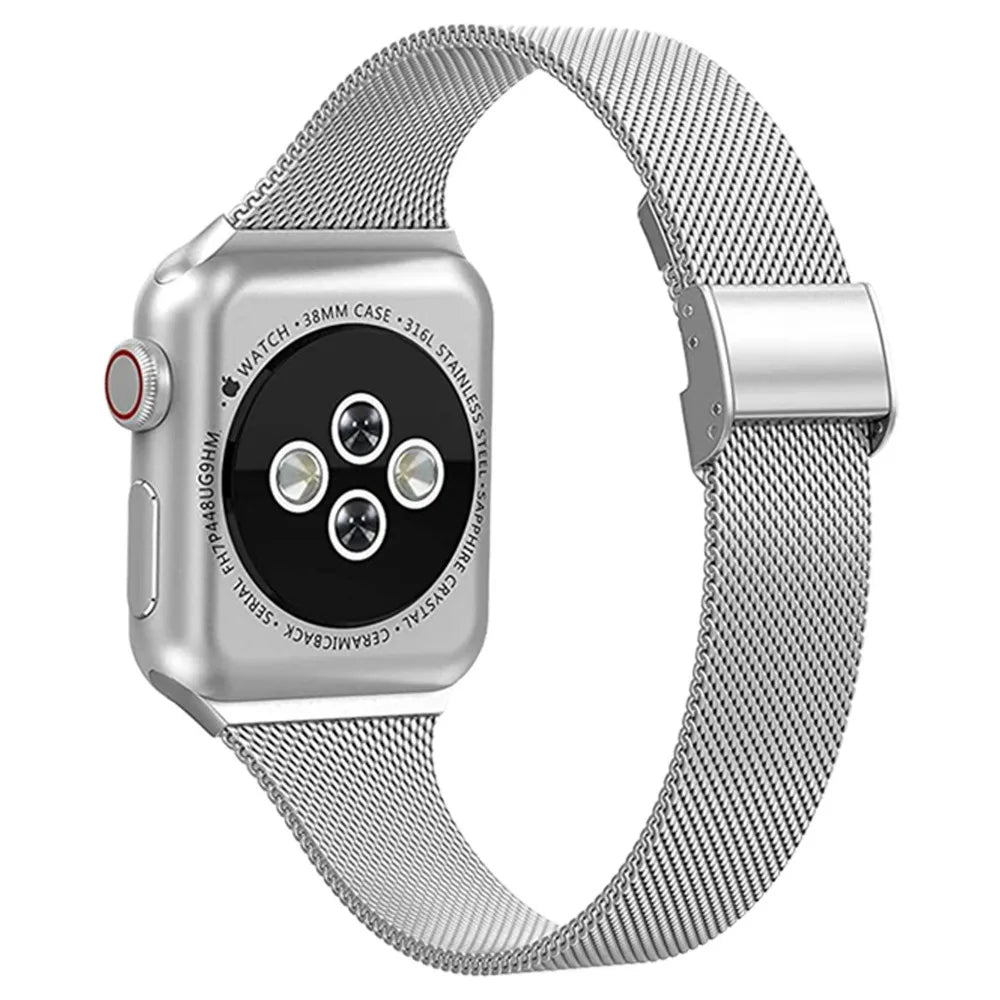 Premium Metal Strap for Apple Watch Series 38MM, 40MM, 41MM, 42MM, 44MM, 45MM,