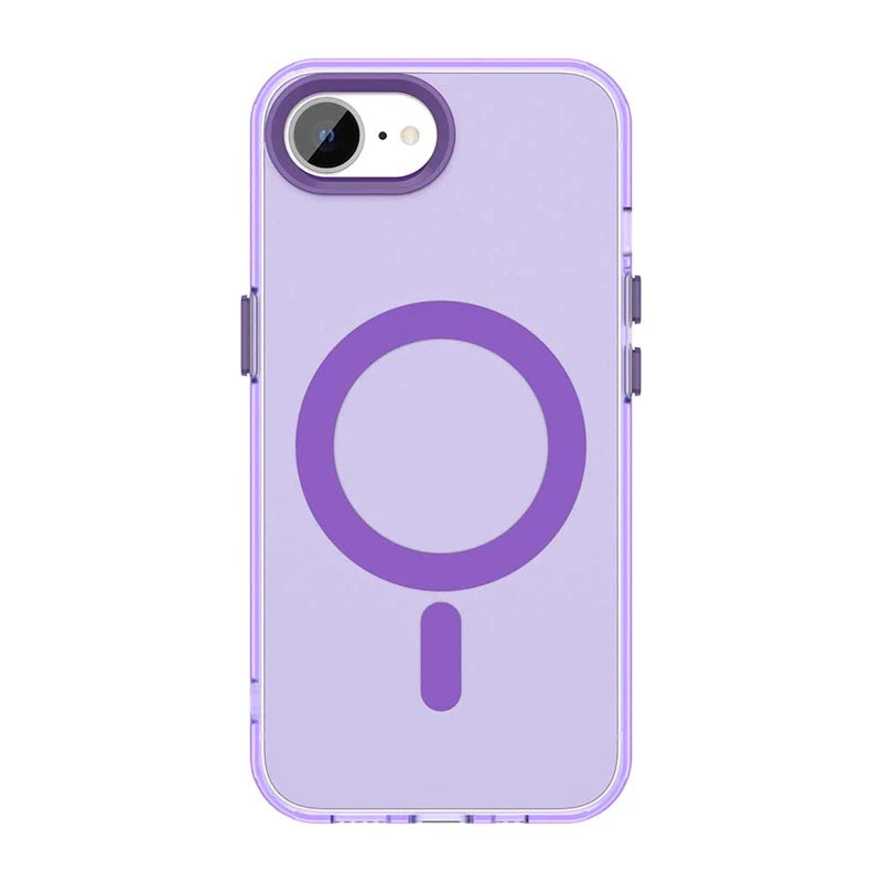 High Quality Silicone Case For iPhone, Shockproof Protection Case, Magnetic and Wireless Charging Case. Matte Material