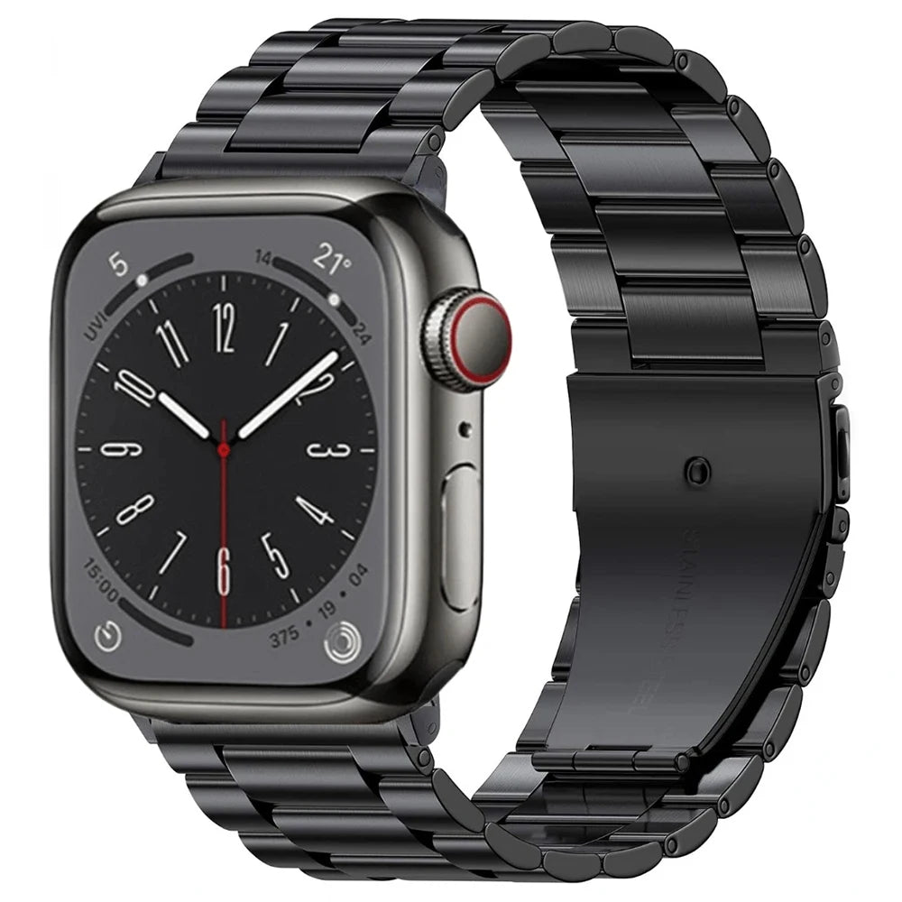 High Quality Strap For Apple Watch, Band 44mm 40mm 45mm 41mm Ultra 2 49mm 42mm 44 45 mm, Steel Material, Series 7 8 9 -4 5 6
