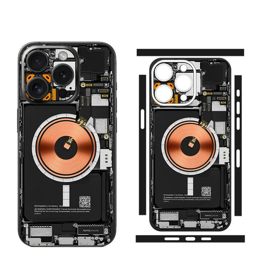 Premium Tear Down Skin Case for iPhone, Back Screen Protector Cover, Unique Design Phone Case